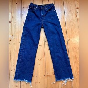 Levi's Ribcage Straight Raw Selvedge 28x28